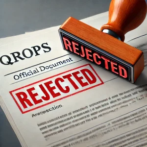 QROPS transfer application rejected