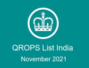 QROPS List India November 2023