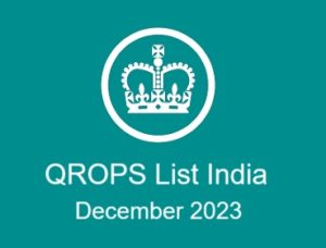 QROPS List India December 2023