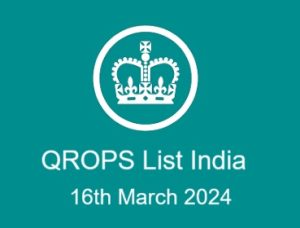 QROPS List 16th March 2024