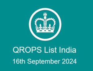 QROPS List 16th September 2024