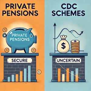 Private Pensions Vs CDC schemes 